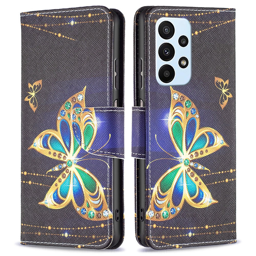 Wonderland Samsung Galaxy A23 flip case - Jewelry Butterfly