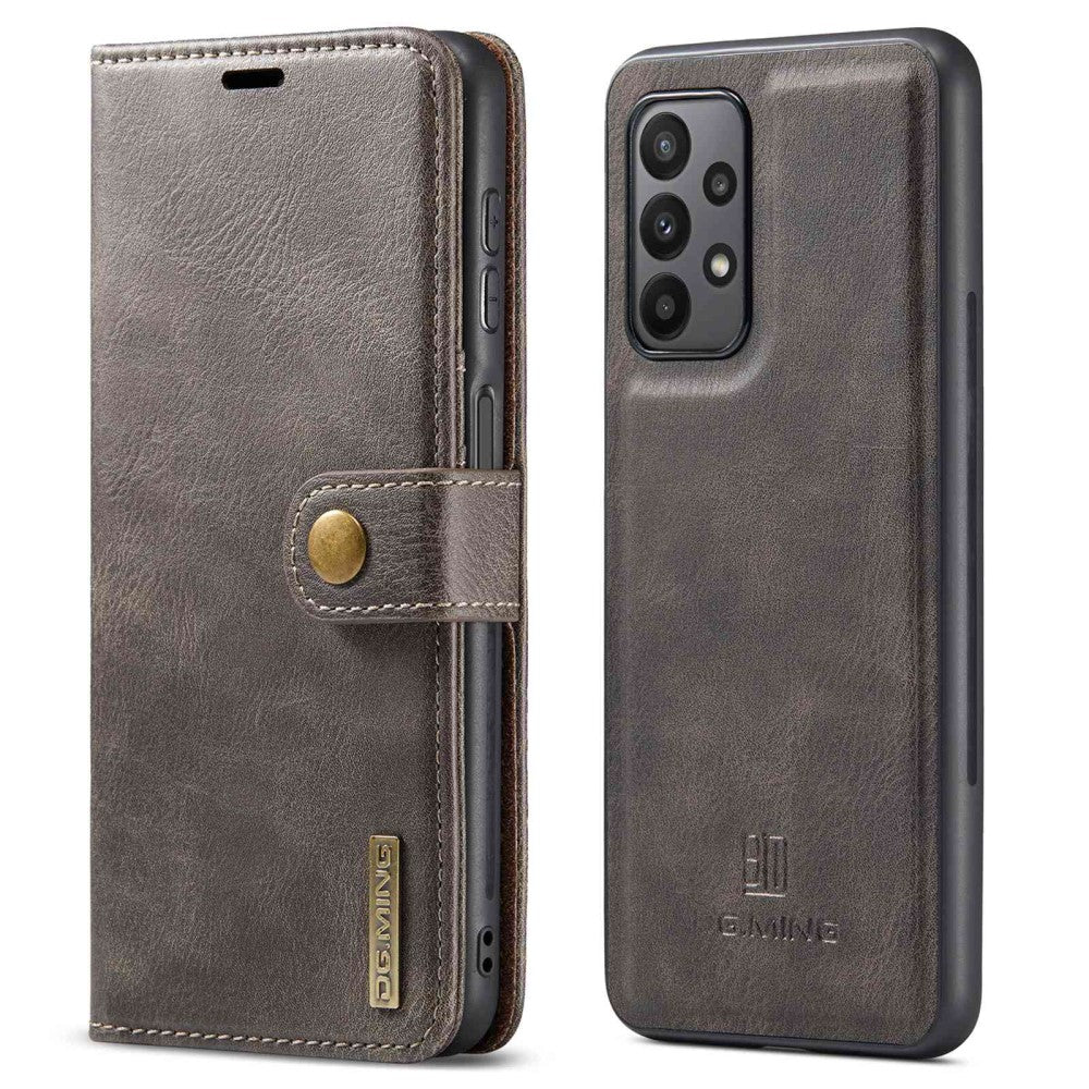 DG.MING Samsung Galaxy A23 2-in-1 Wallet Case - Grey