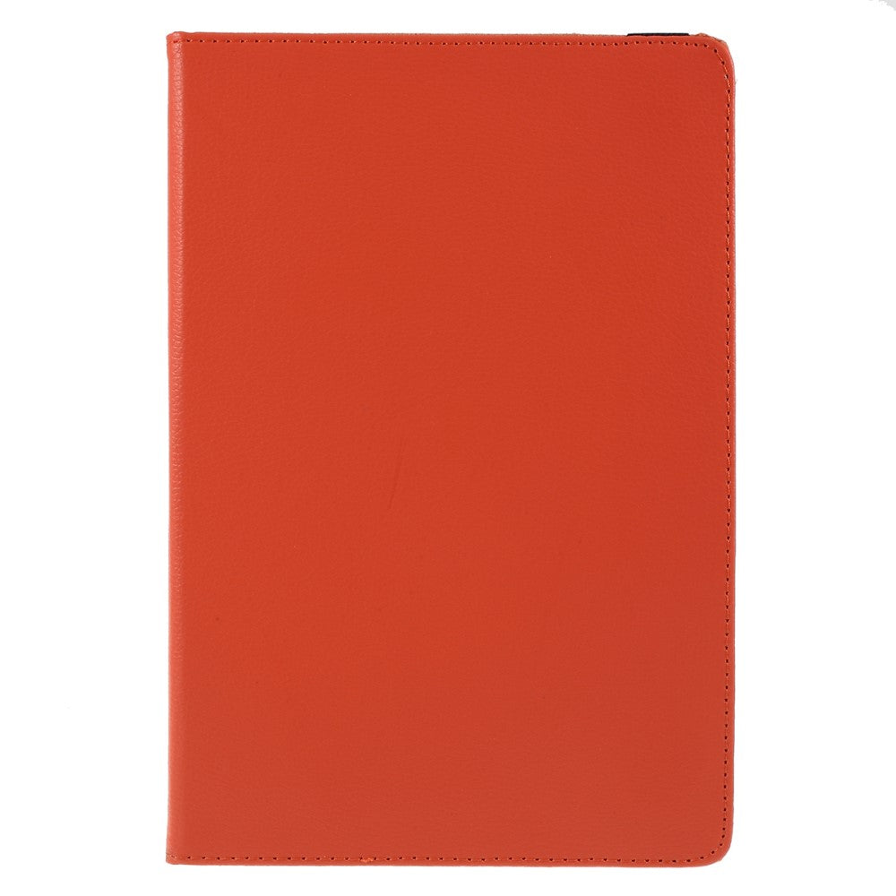 Foldable case with Lichi-texture for Samsung Galaxy Tab S6 Lite - Orange