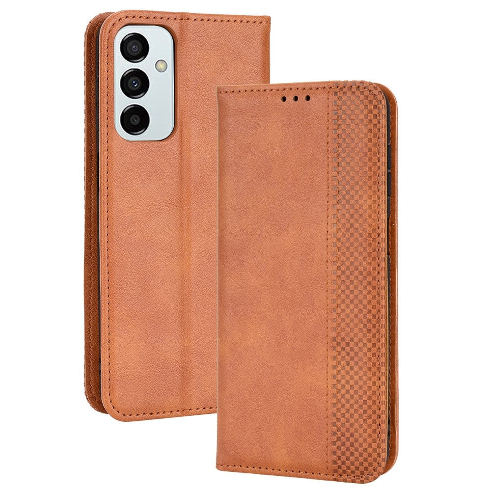 Bofink Vintage Samsung Galaxy M23 leather case - Brown