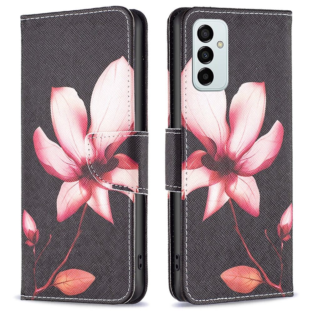 Wonderland Samsung Galaxy M23 flip case - Pink Flower