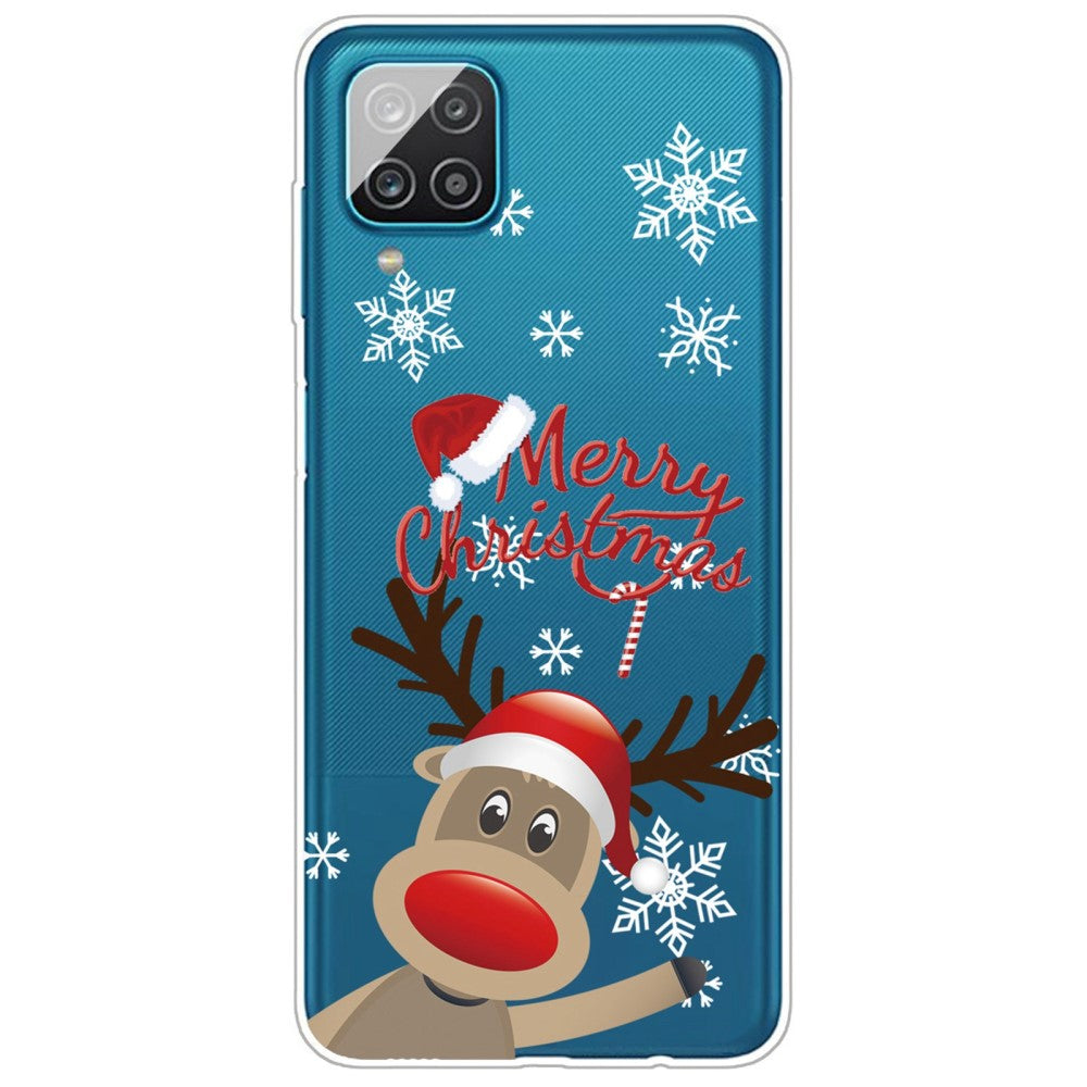 Christmas Samsung Galaxy M53 5G case - Reindeer with Christmas Hat