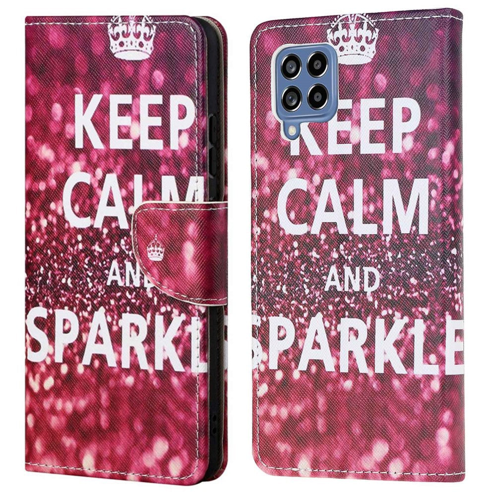 Wonderland Samsung Galaxy M53 5G flip case - Crown