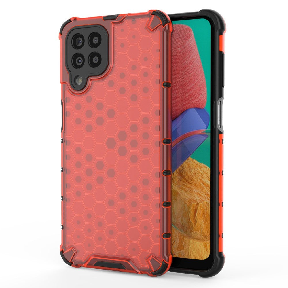 Bofink Honeycomb Samsung Galaxy M33 5G case - Red