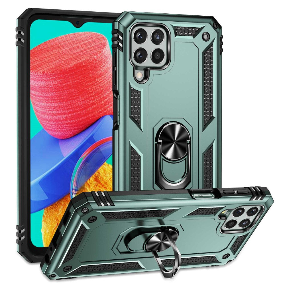 Bofink Combat Samsung Galaxy M33 5G case - Blackish Green