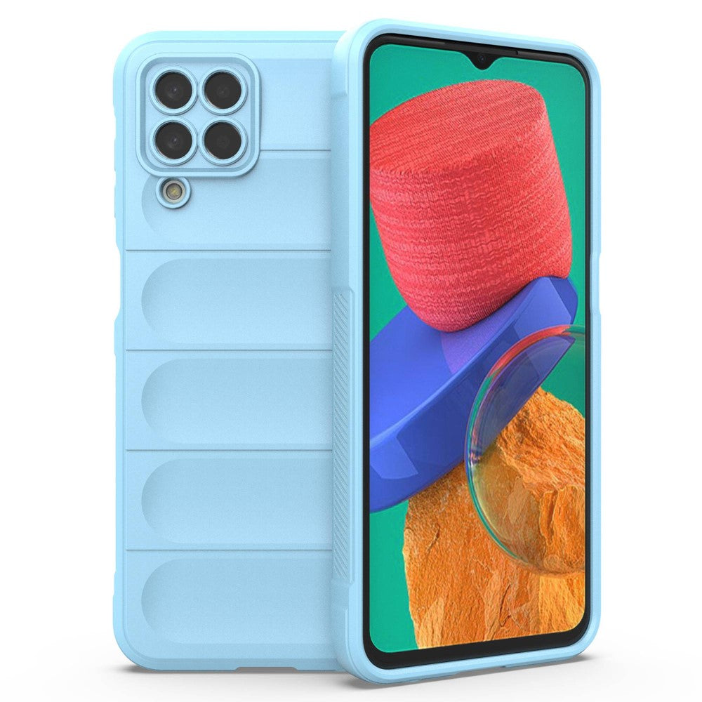 Soft gripformed cover for Samsung Galaxy M33 5G - Baby Blue