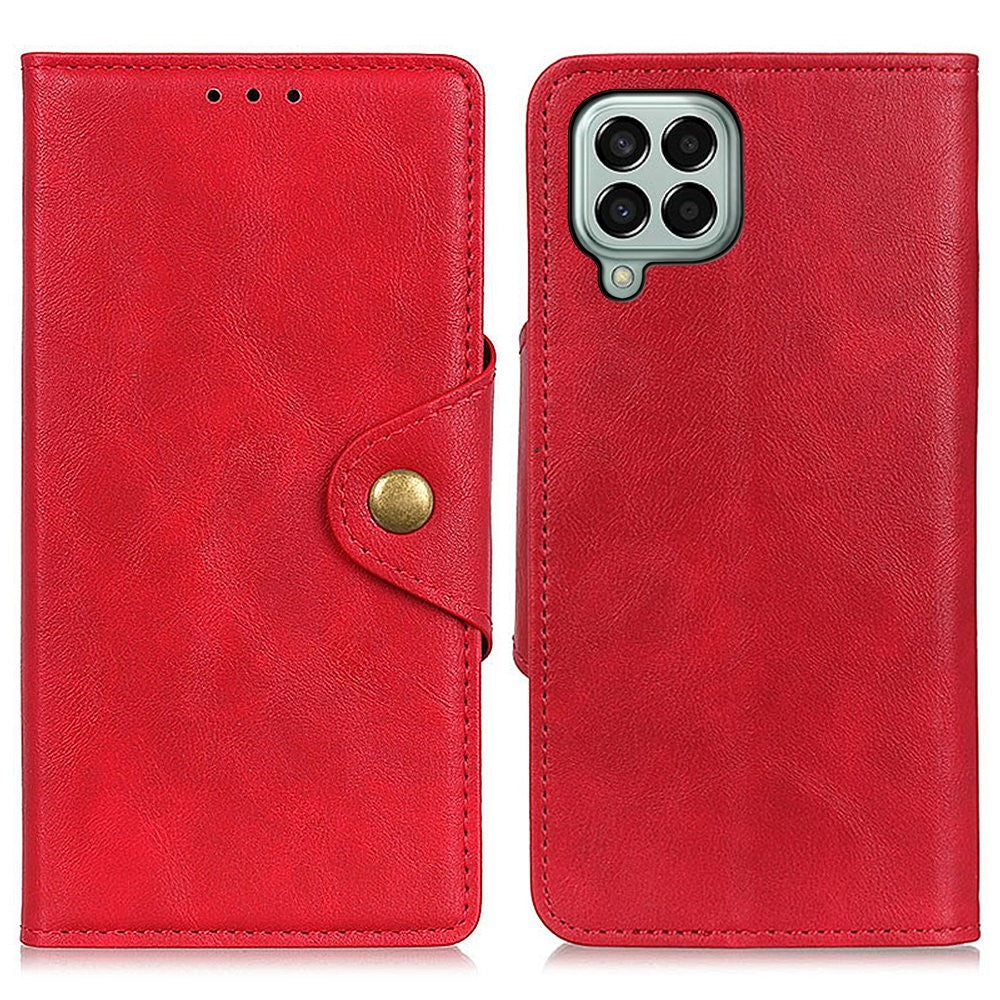 Alpha Samsung Galaxy M33 5G flip case - Red