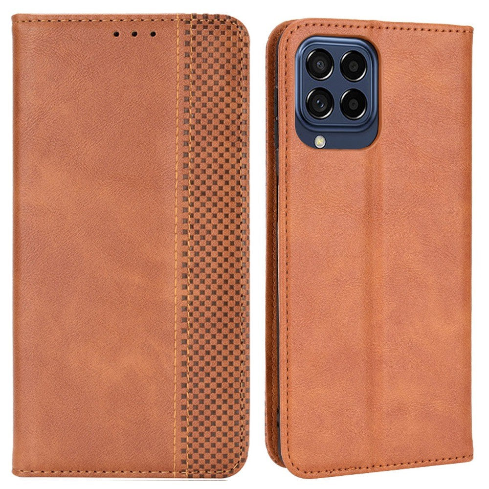 Bofink Vintage Samsung Galaxy M33 5G leather case - Brown