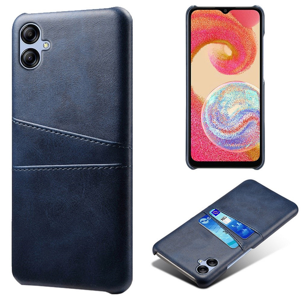 Dual Card case - Samsung Galaxy A04 - Blue