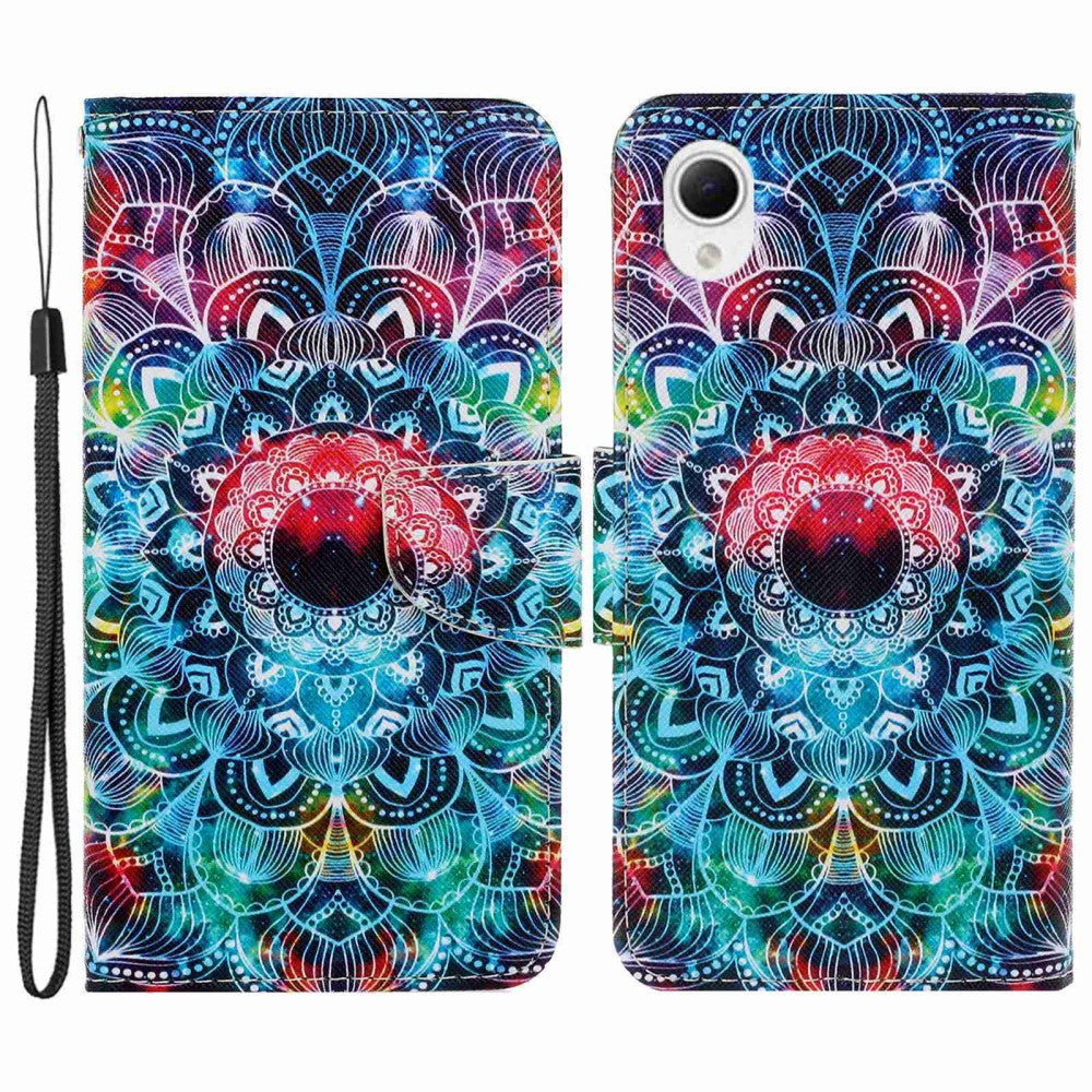 Wonderland Samsung Galaxy A23e flip case - Mandala