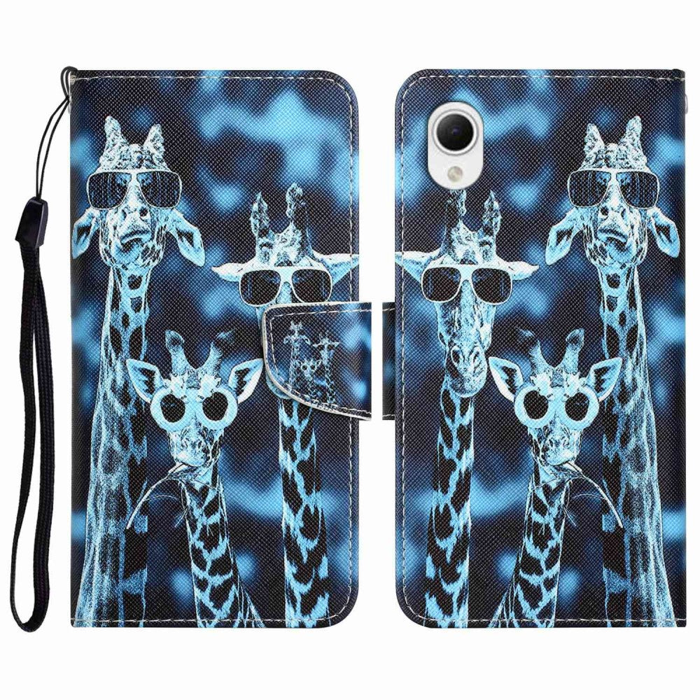 Wonderland Samsung Galaxy A23e flip case - Giraffe