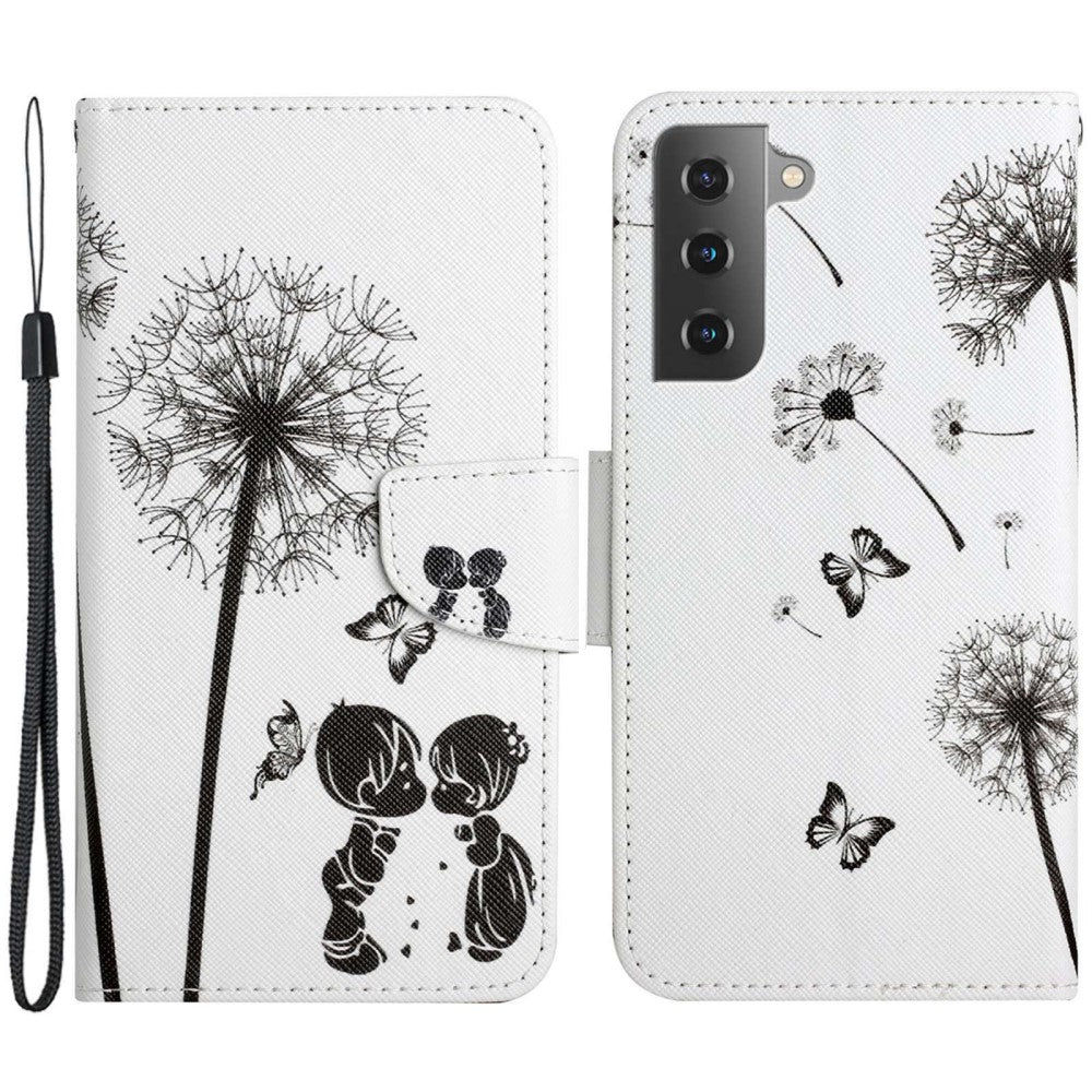 Wonderland Samsung Galaxy S23 Plus flip case - Dandelion