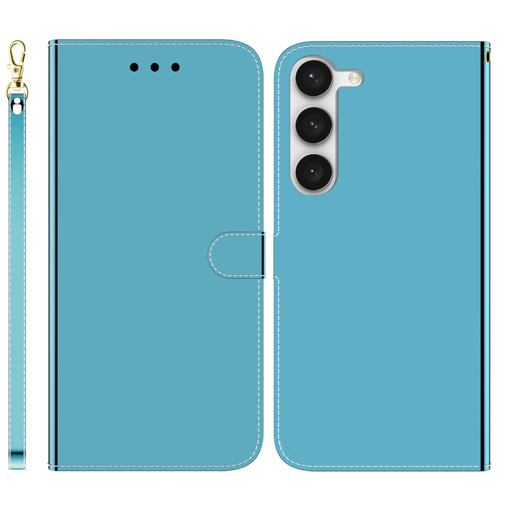 Mirror Samsung Galaxy S23 Plus flip case - Blue