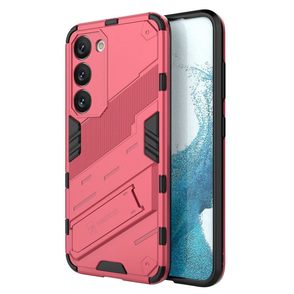 Shockproof hybrid cover with a modern touch for Samsung Galaxy S23 - Rose