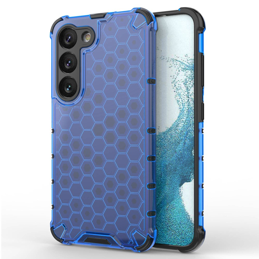 Bofink Honeycomb Samsung Galaxy S23 case - Blue