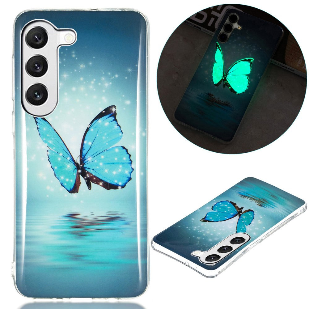 Deco Samsung Galaxy S23 case - Blue Butterfly