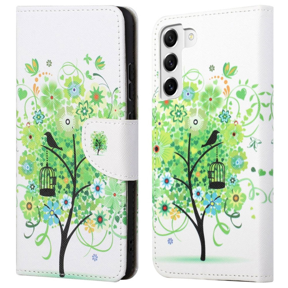 Wonderland Samsung Galaxy S23 flip case - Green Tree