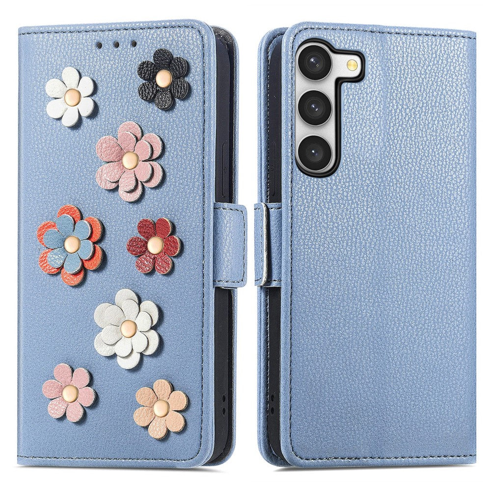 Mandala Samsung Galaxy S23 Flip case - Blue