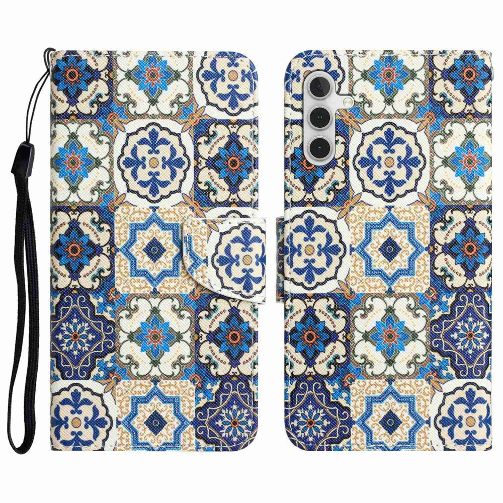 Wonderland Samsung Galaxy A14 flip case - Retro Totem