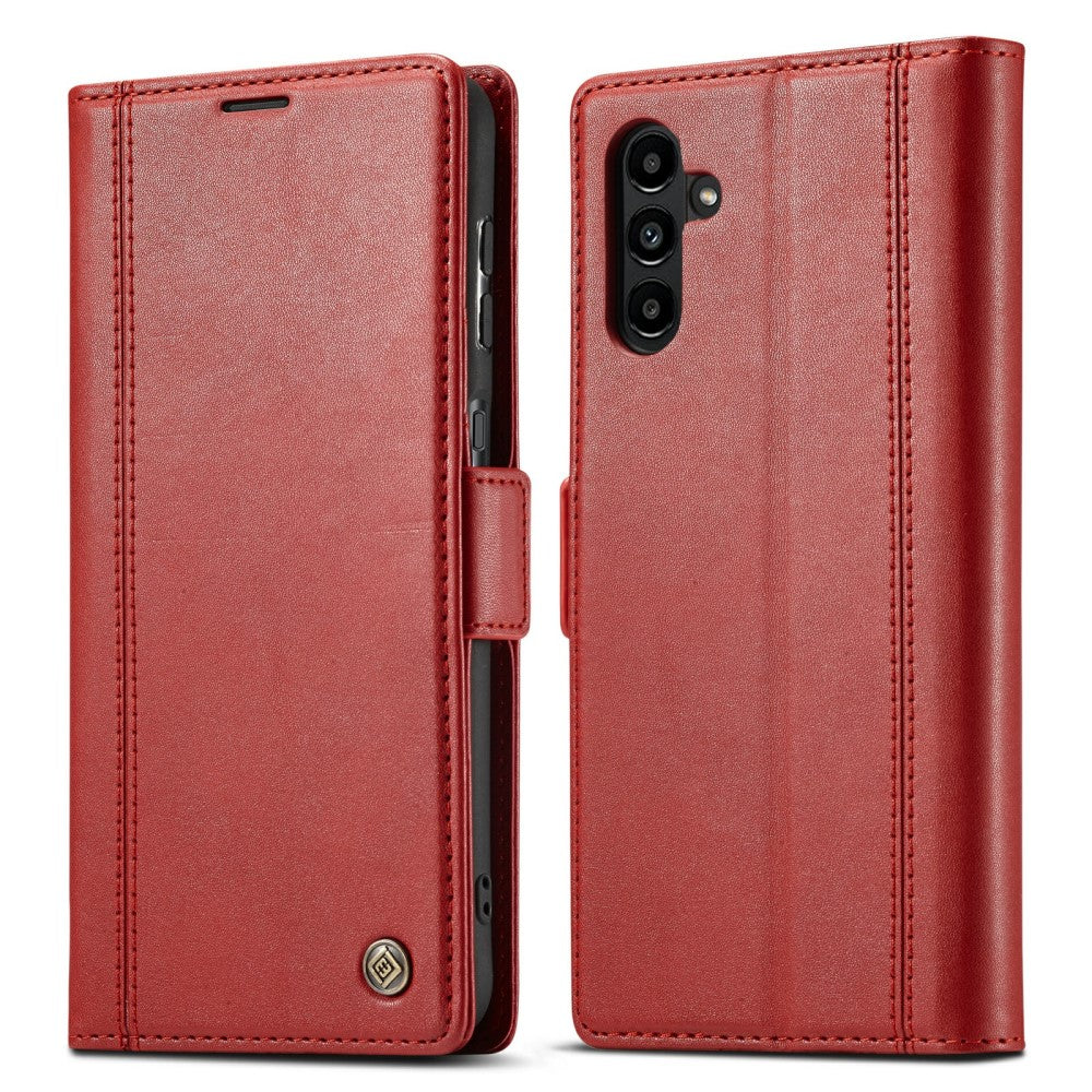 LC.IMEEKE Samsung Galaxy A14 Flip Case - Red