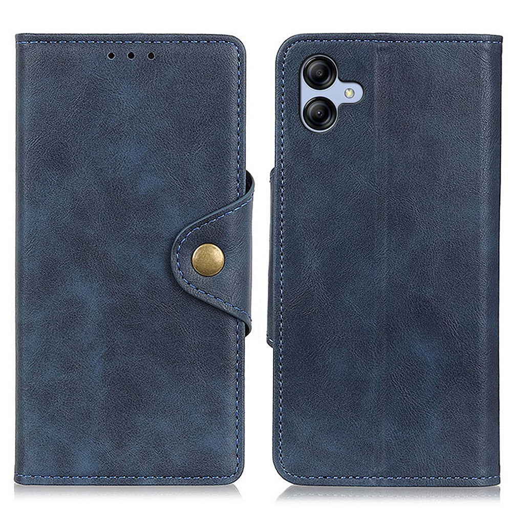 Alpha Samsung Galaxy A04e flip case - Blue