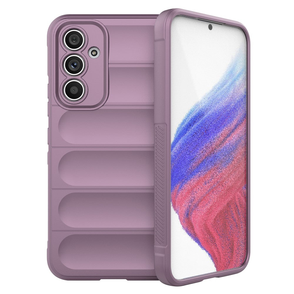 Soft gripformed cover for Samsung Galaxy A54 - Light Purple