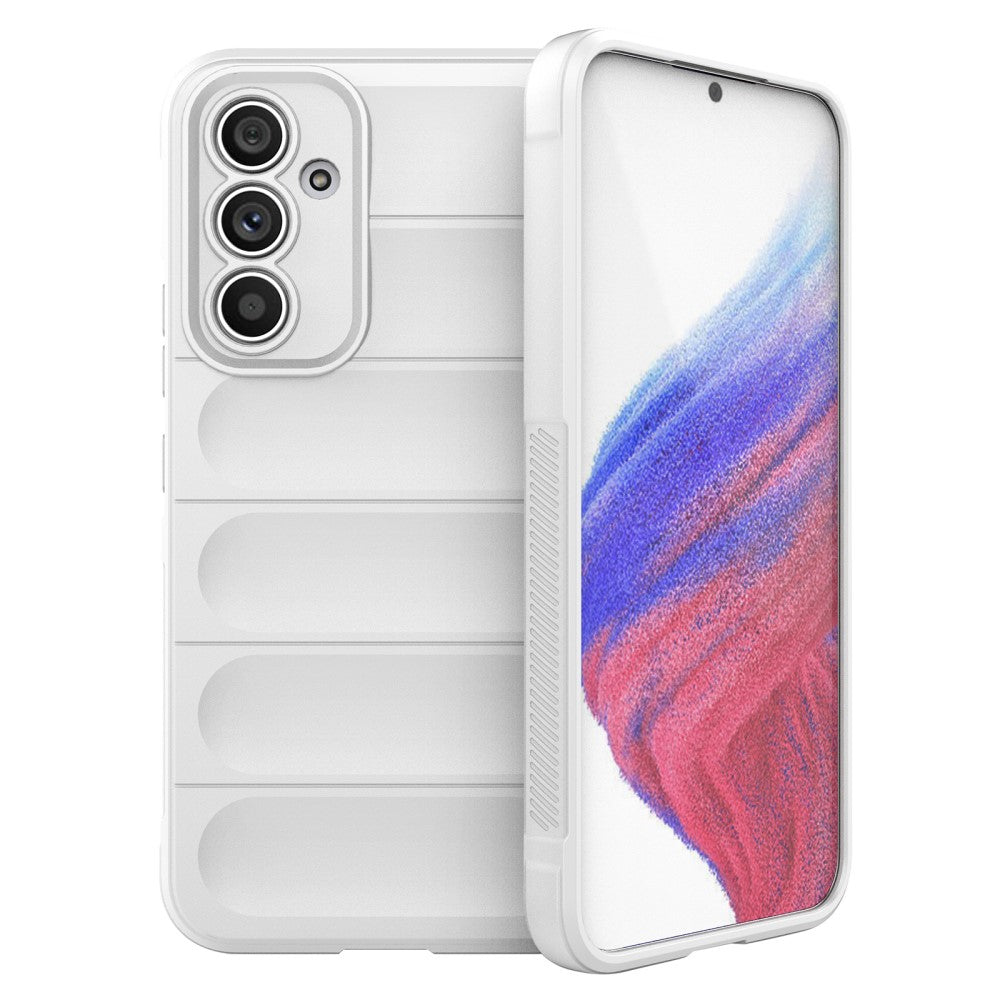 Soft gripformed cover for Samsung Galaxy A54 - White