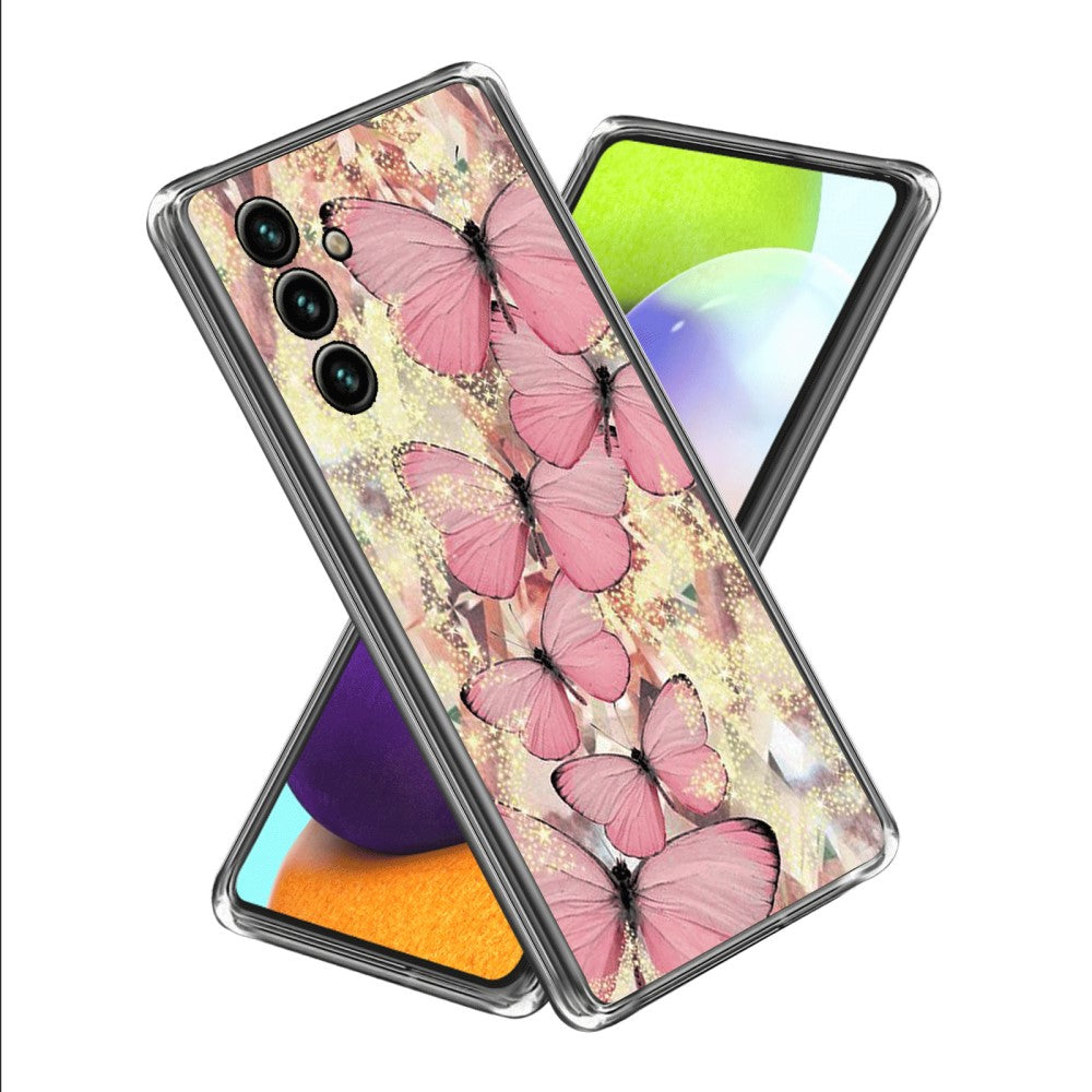 Deco Samsung Galaxy A54 case - Pink Butterflies