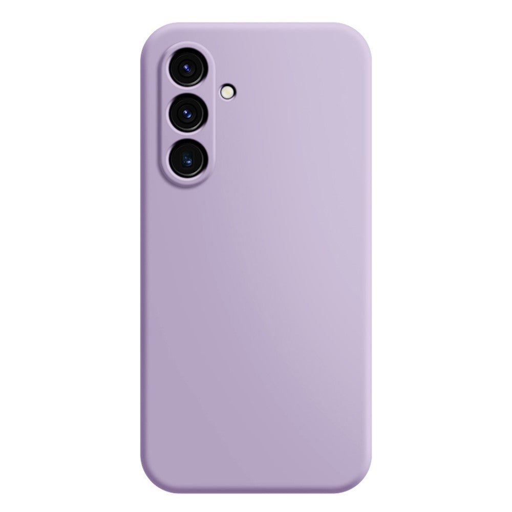 Beveled anti-drop rubberized cover for Samsung Galaxy A54 - Purple