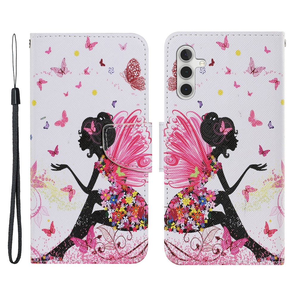 Wonderland Samsung Galaxy A54 flip case - Fairy