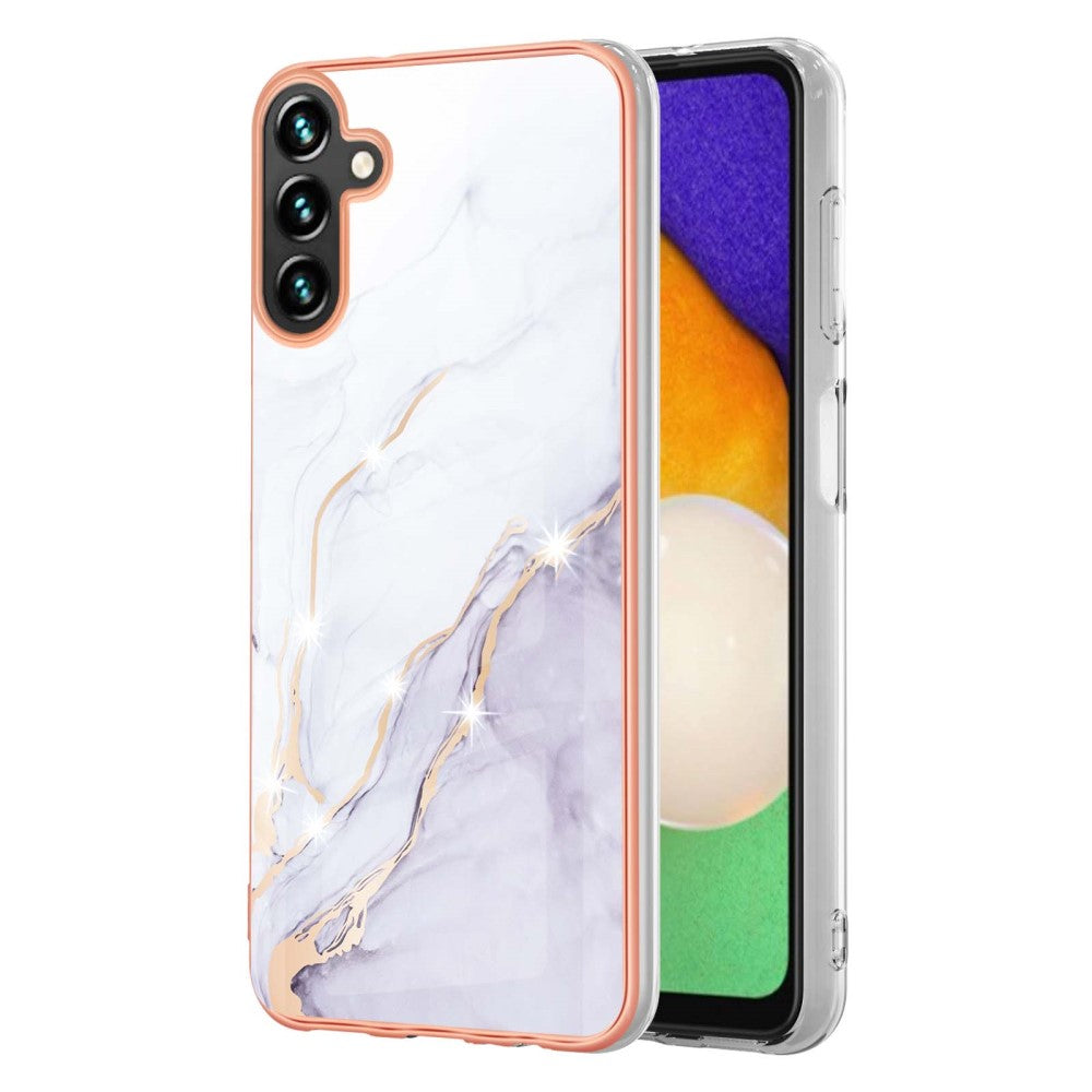 Marble Samsung Galaxy A34 5G case - White Marble