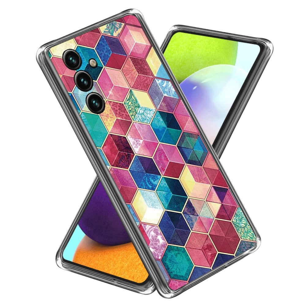 Deco Samsung Galaxy A34 5G case - Colorful Blocks