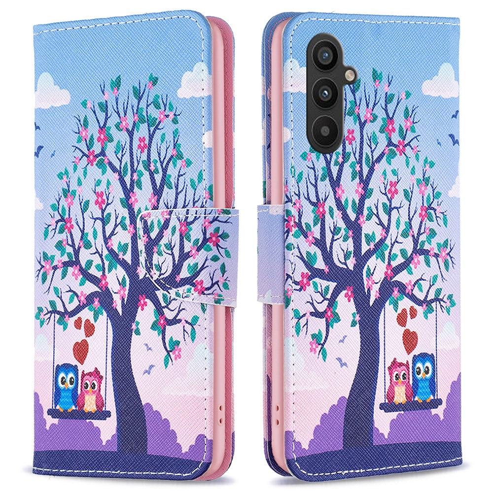 Wonderland Samsung Galaxy A34 5G flip case - Two Owls