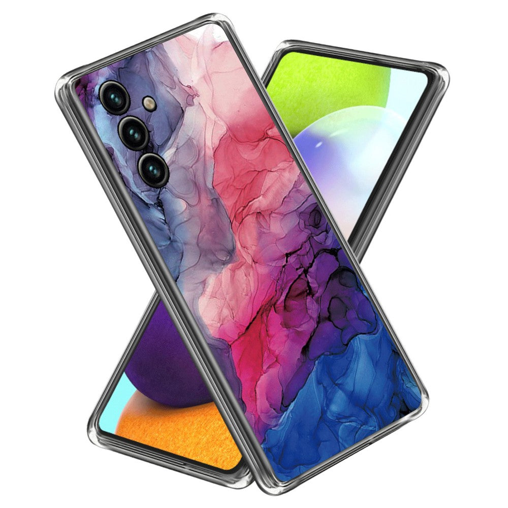 Marble Samsung Galaxy A24 4G case - Aqueous Vibrant Pattern