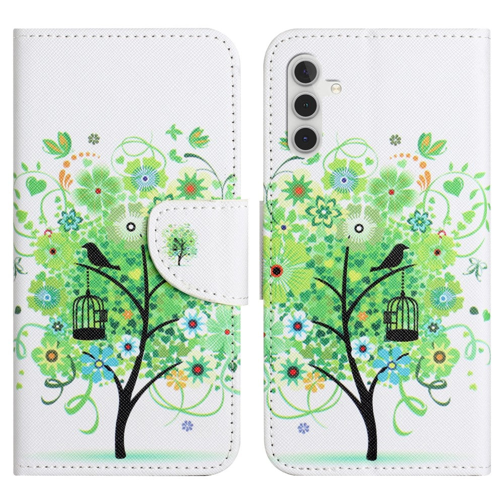 Wonderland Samsung Galaxy A24 4G flip case - Green Tree