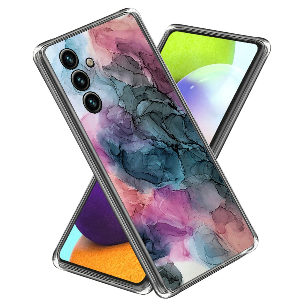 Marble Samsung Galaxy M14 case - Osmose of Rose and Green