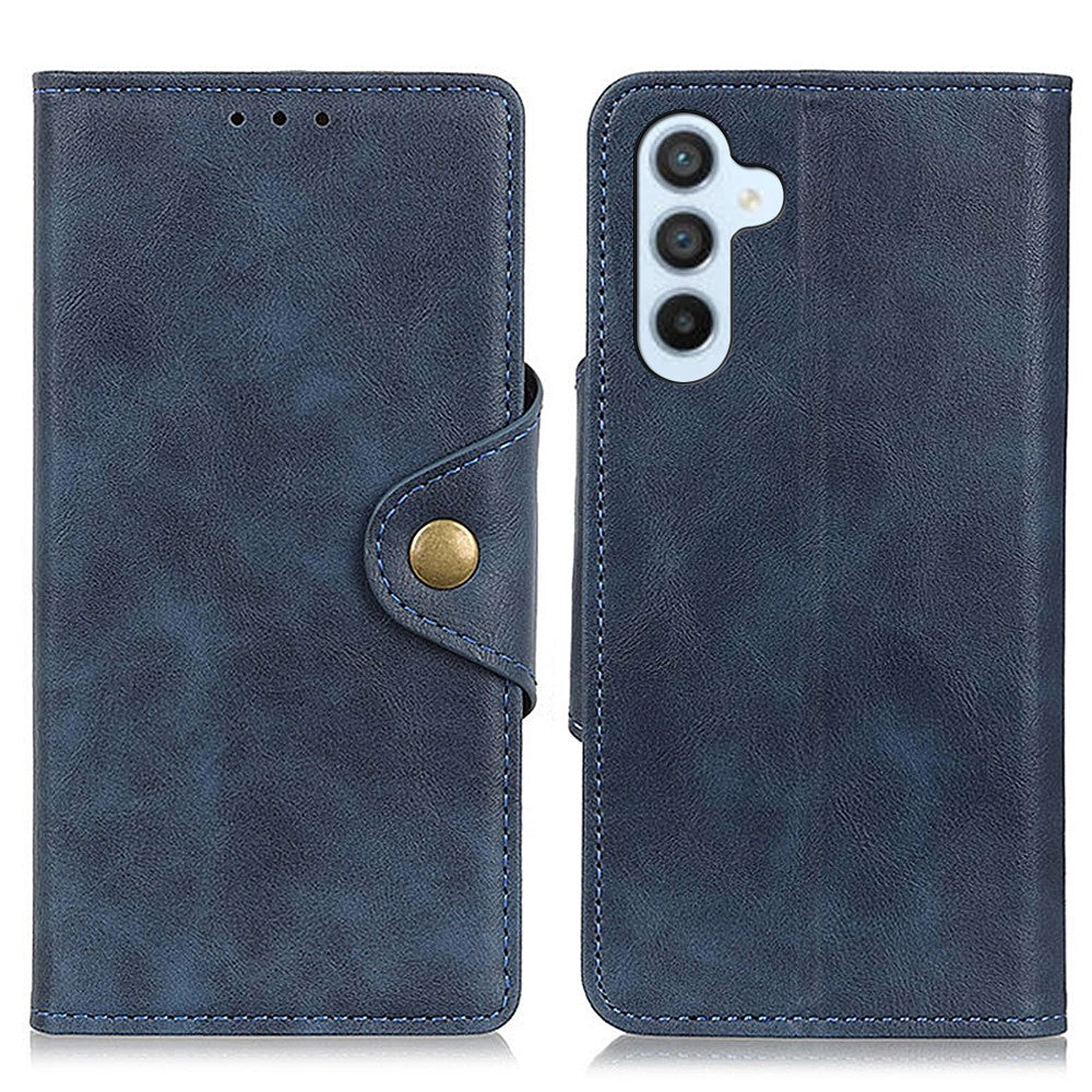 Alpha Samsung Galaxy M14 flip case - Blue