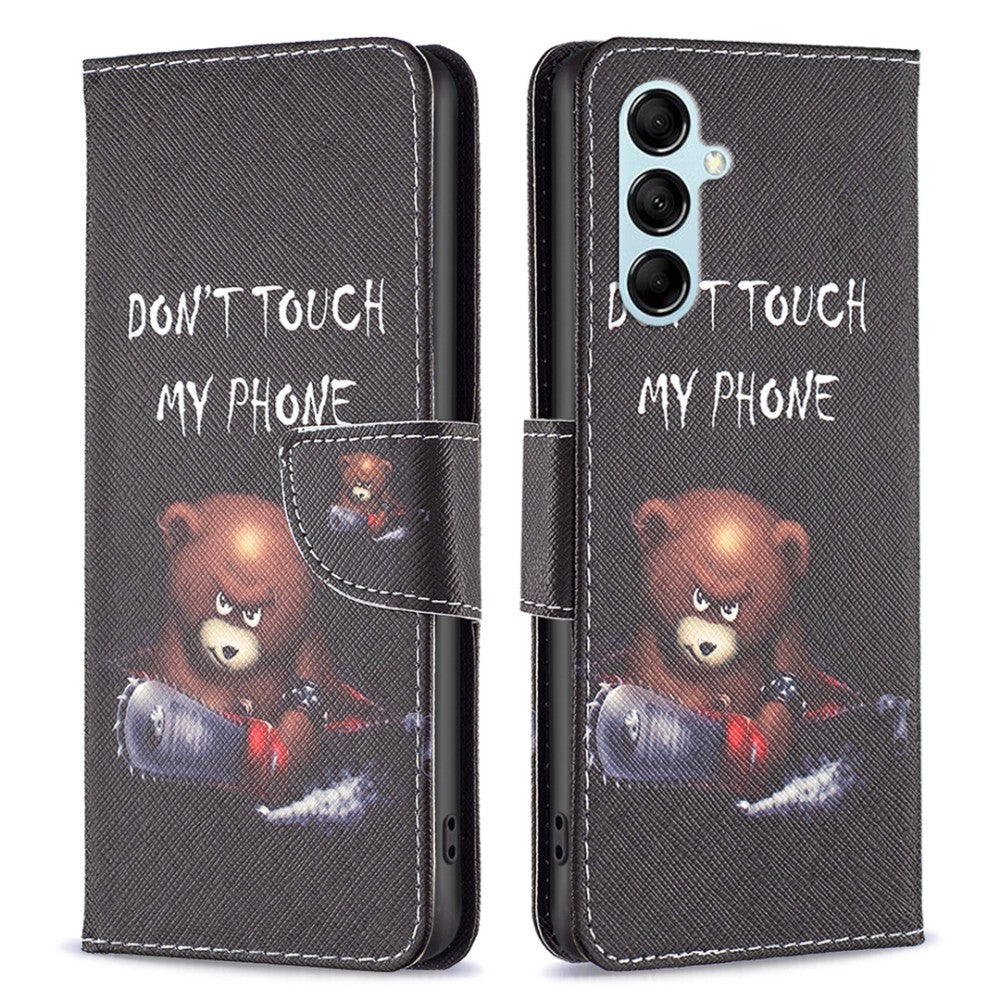 Wonderland Samsung Galaxy M14 flip case - Bear