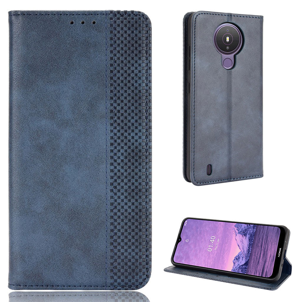 Bofink Vintage Nokia 1.4 leather case - Blue