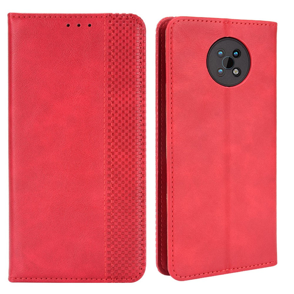 Bofink Vintage Nokia G50 leather case - Red