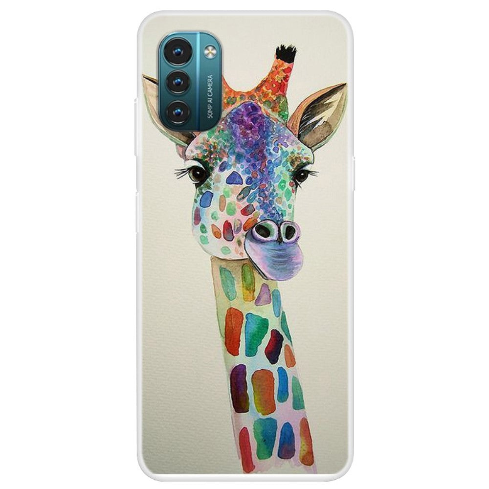 Deco Nokia G11 / G21 case - Colorful Giraffe