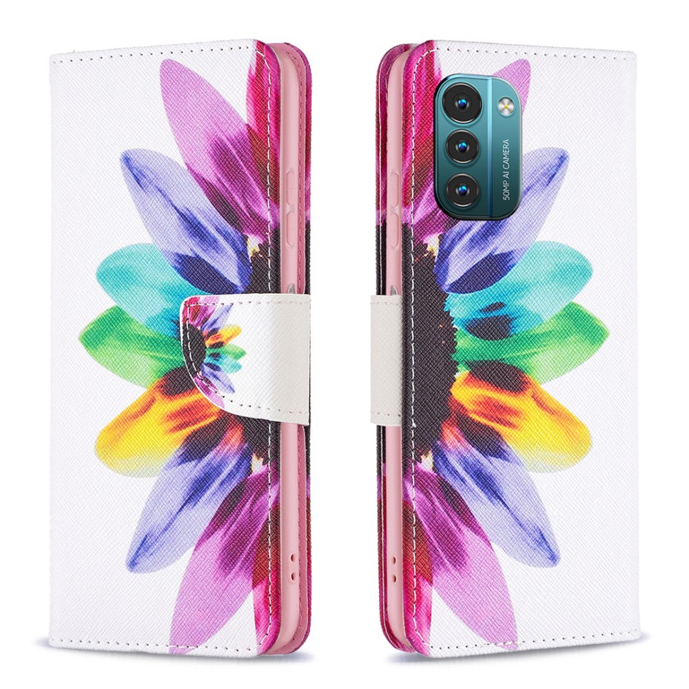 Wonderland Nokia G11 / G21 flip case - Sunflower