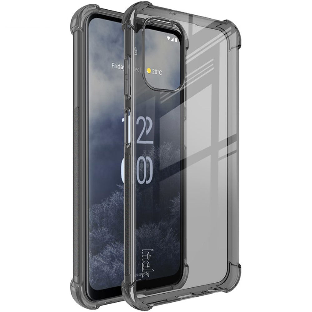 IMAK Airbag Cover for Nokia G60 - Transparent Black