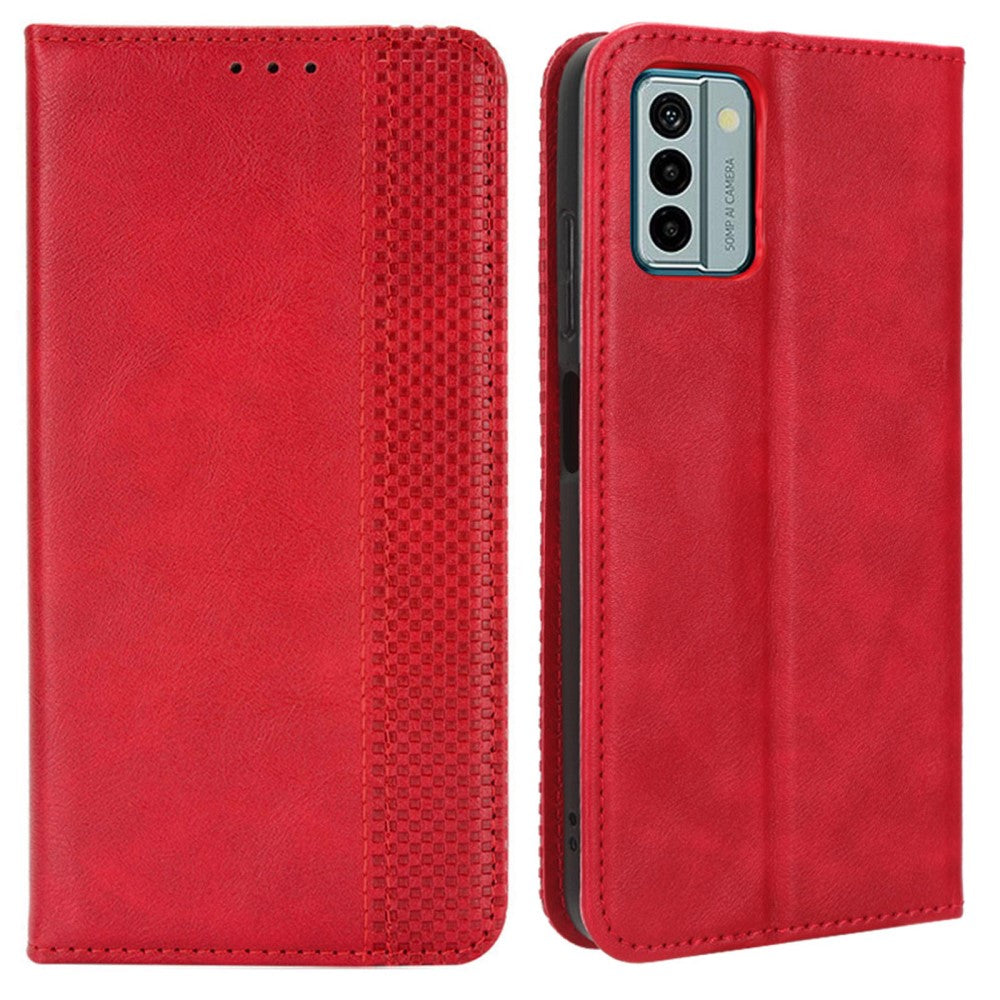 Bofink Vintage Nokia G22 leather case - Red