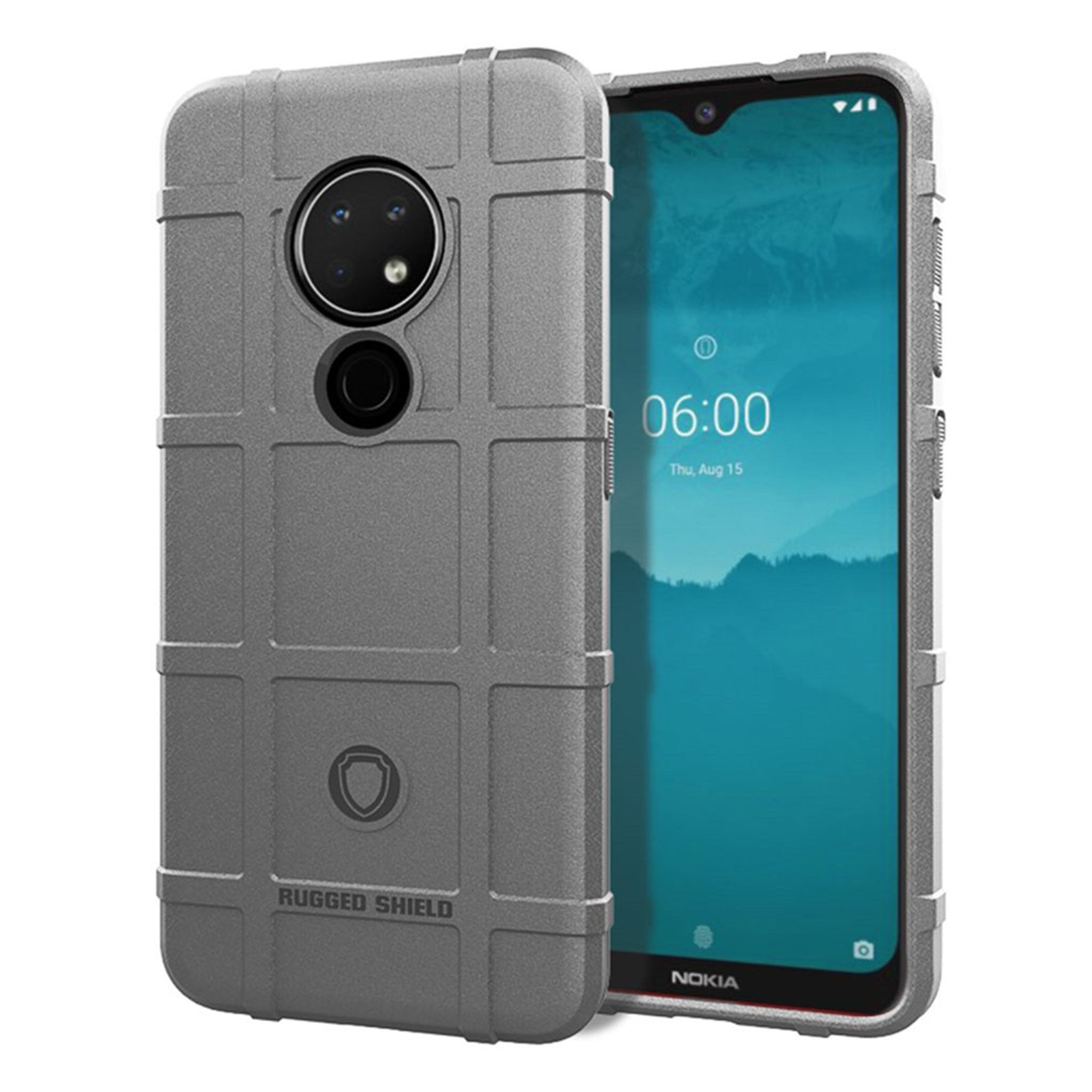 Rugged Shield Nokia 6.2 case - Grey