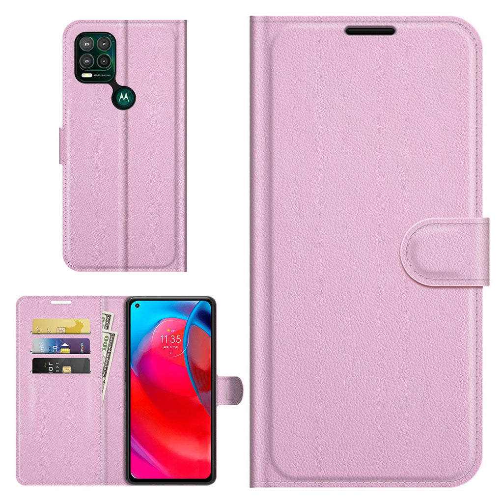 Classic Motorola Moto G Stylus 5G flip case - Pink