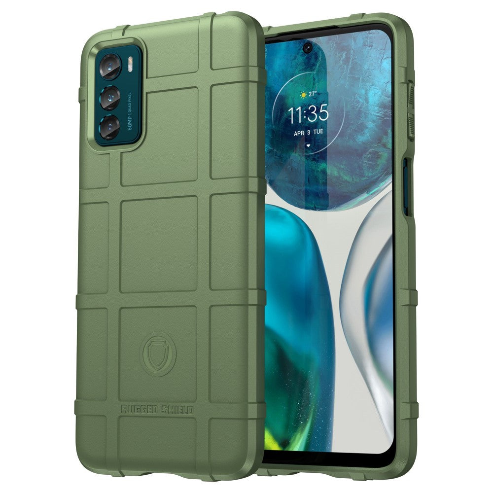 Rugged Shield case - Motorola Moto G42 - Green