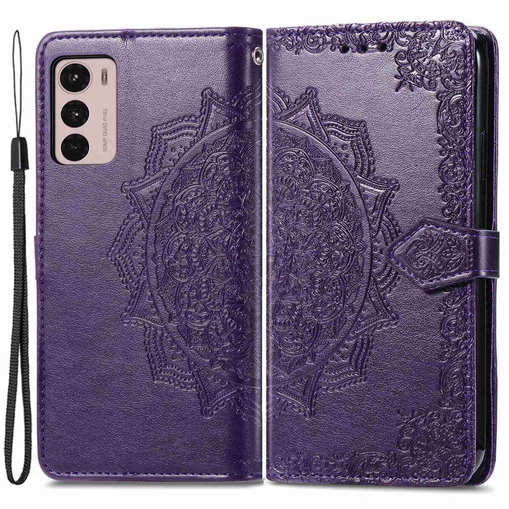 Mandala Motorola Moto G42 Flip case - Purple