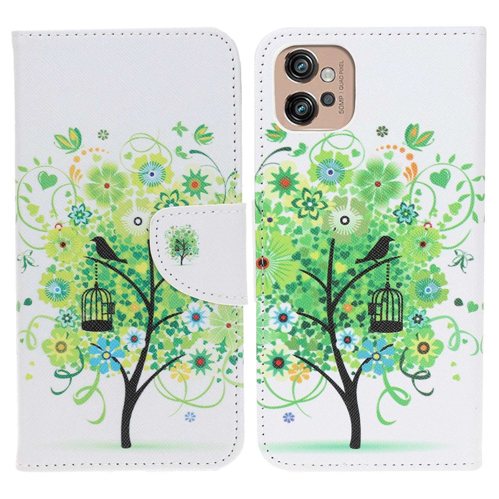 Wonderland Motorola Moto G32 flip case - Green Tree