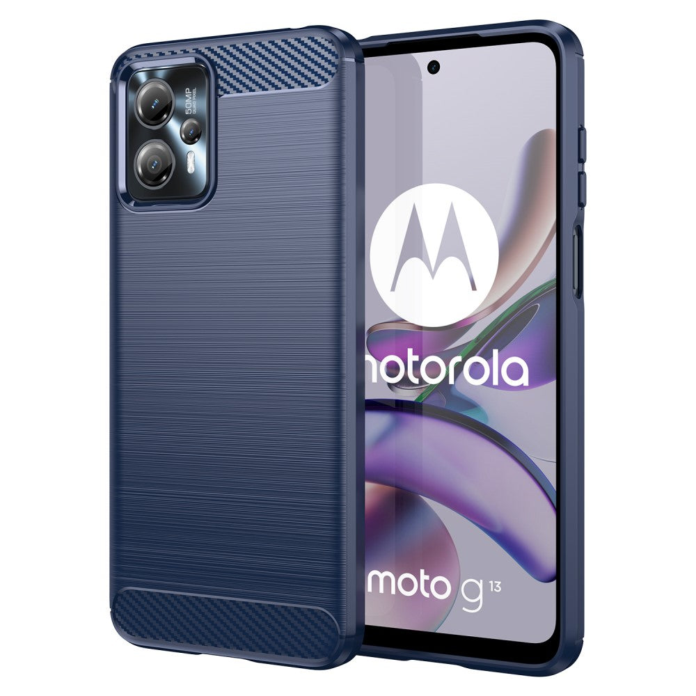Carbon Flex case - Motorola Moto G23 / G13 - Blue